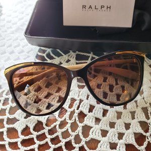 Ralph Lauren Black Gold Sunglasses RA5203 1090/T5  54-16  Polarized